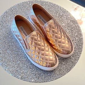 Steve Madden Metallic Sneakers - Size 7.5